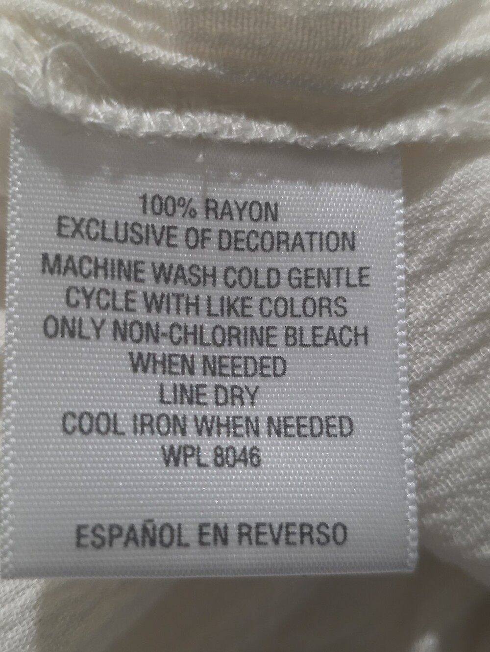 Style & Co. Cream Embroidered Peasant Blouse Size US/M - Picture 16 of 16